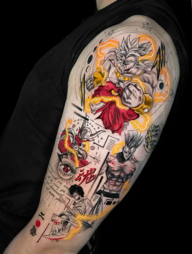 Animetry — Broly · Janemba · Kitano Ken