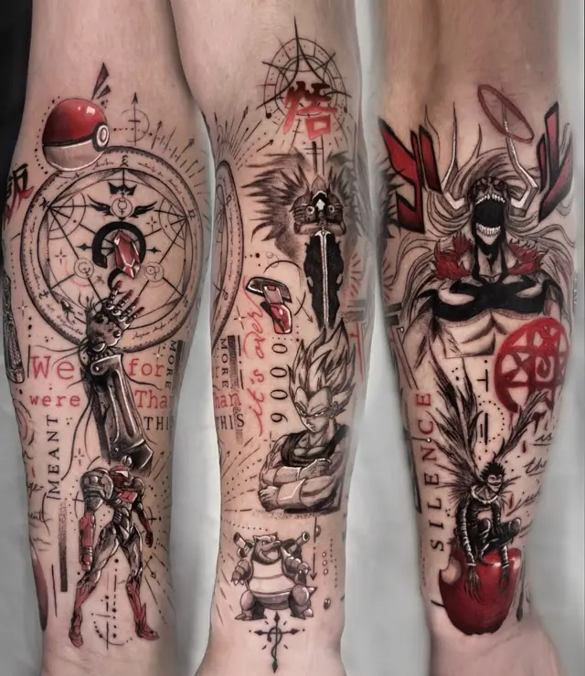 Animetry — Bleach · Death Note · FMA · Pokémon