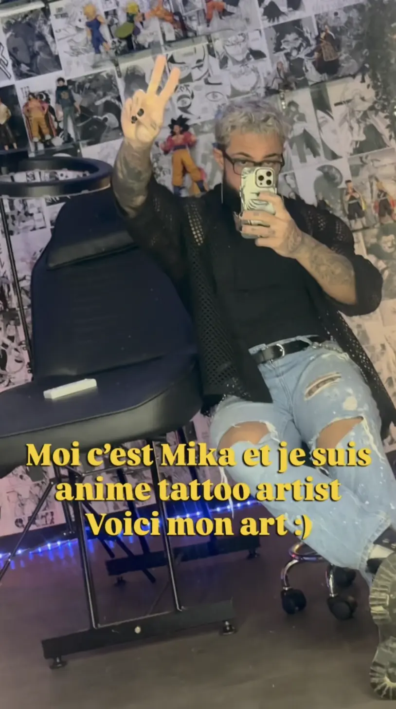 Mika Zenkai — « Moi c’est Mika et je suis anime tattoo artist. Voici mon art :) »