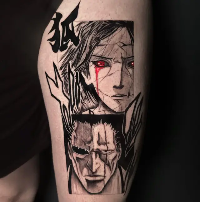 Itachi · Kenpachi — panels
