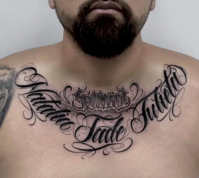 Lettering — Sonia · Natalia · Jade · Julieta