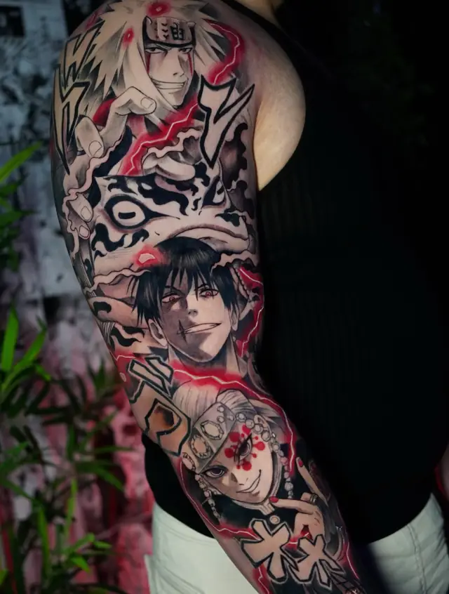 Jiraiya · Toji · Tengen · Benimaru